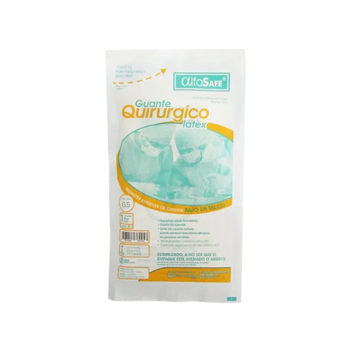 Guantes quirúrgicos estériles (con talco)