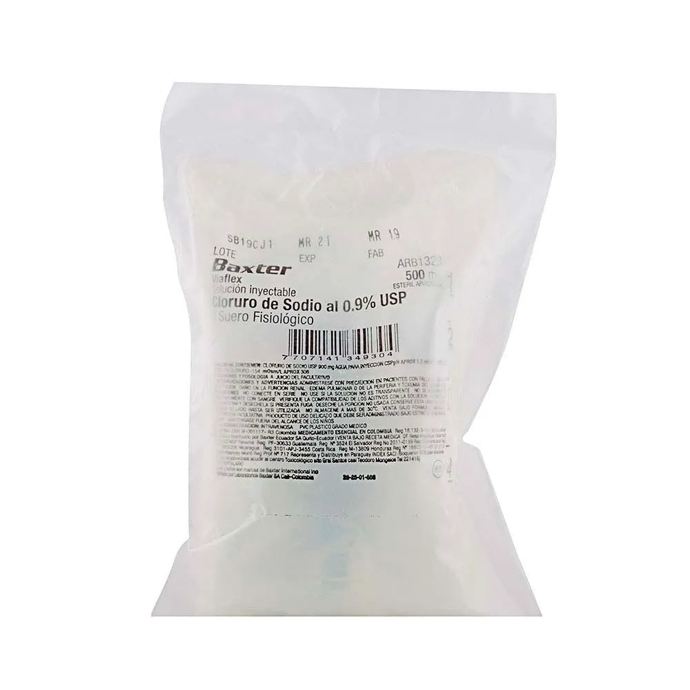 Cloruro de sodio 0.9% ( 500 ml)
