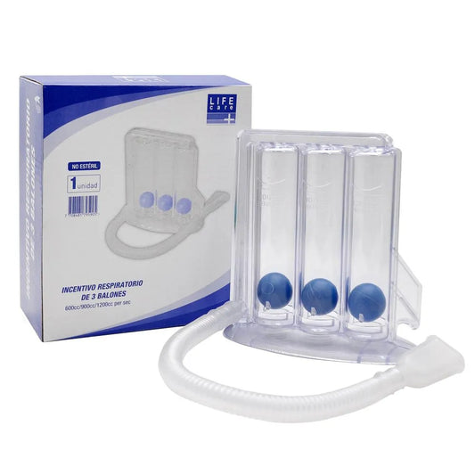 Incentivo respiratorio de 3 balones